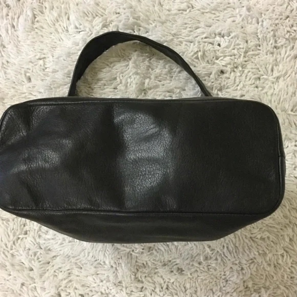 Cole Han Black Leather Shoulder tote/bag - Picture 7 of 11
